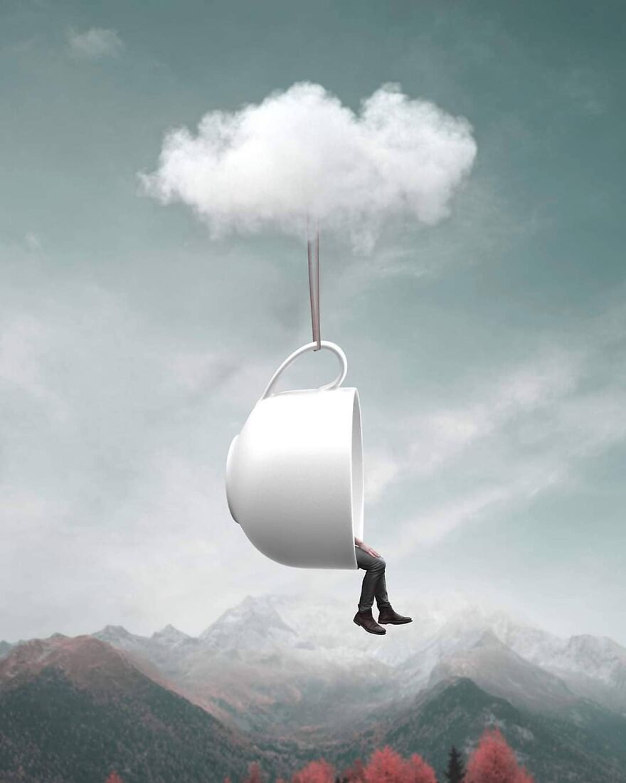 Photographer Creates Amazing Miniature Images Of Himself