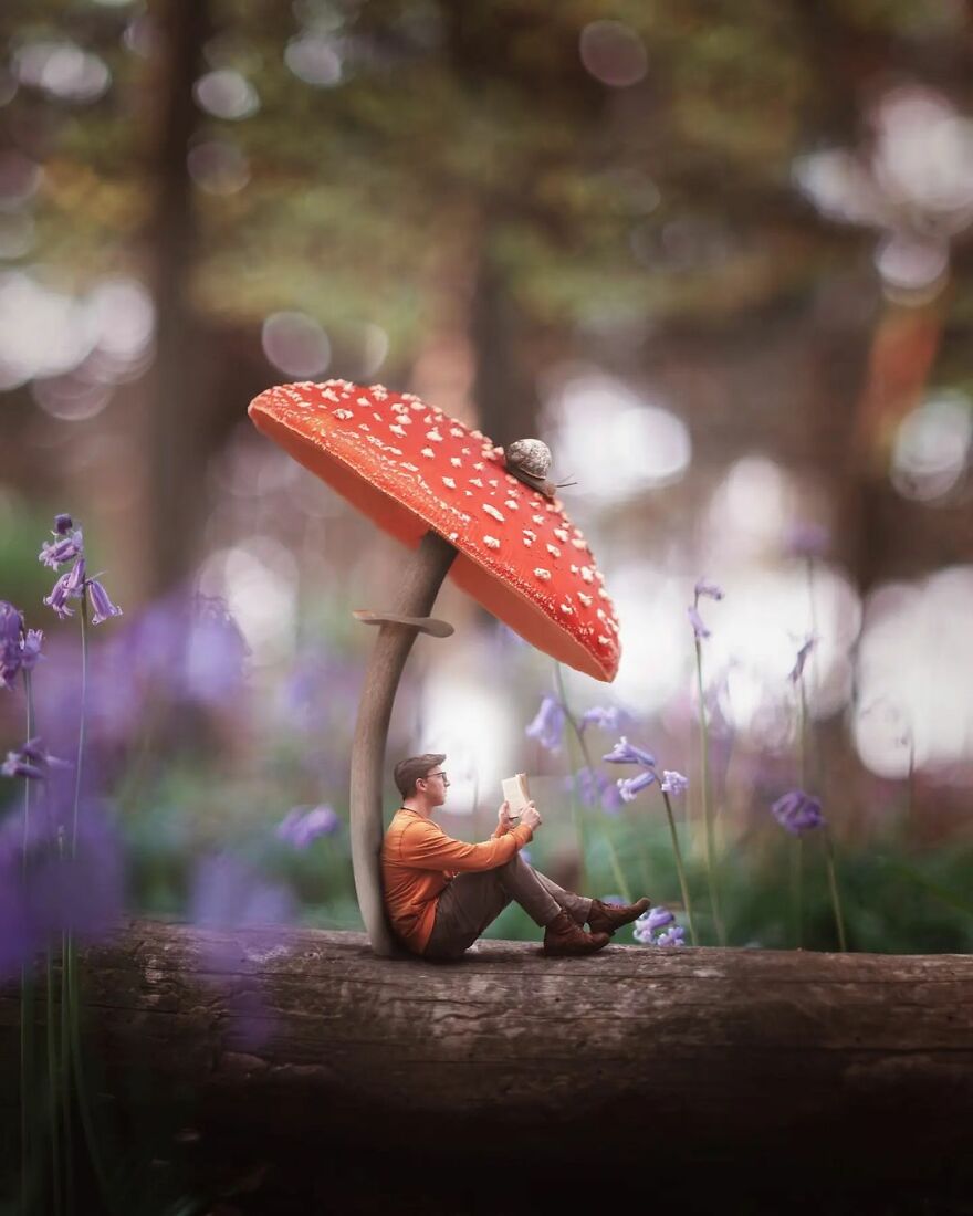 Photographer Creates Amazing Miniature Images Of Himself