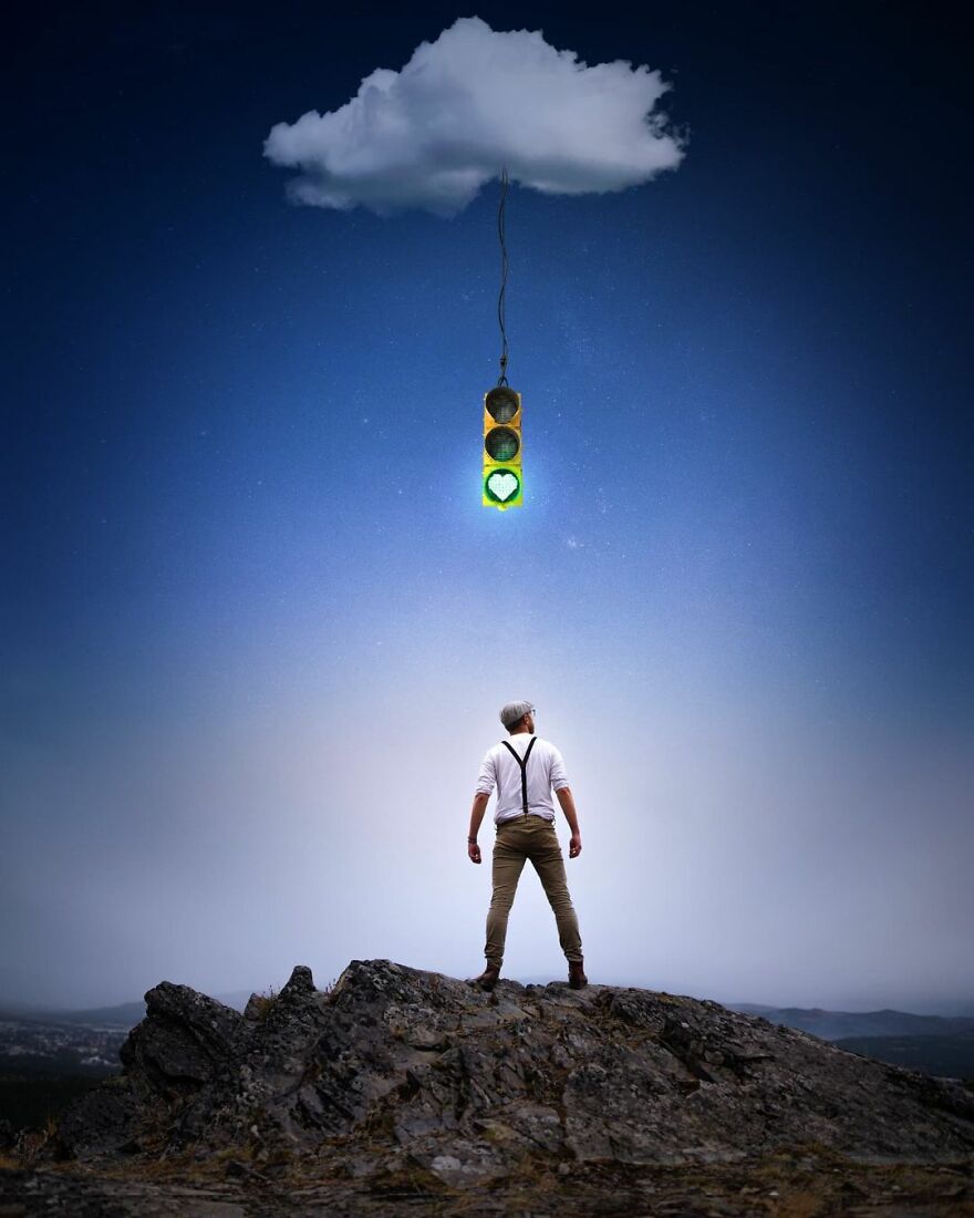 Photographer Creates Amazing Miniature Images Of Himself