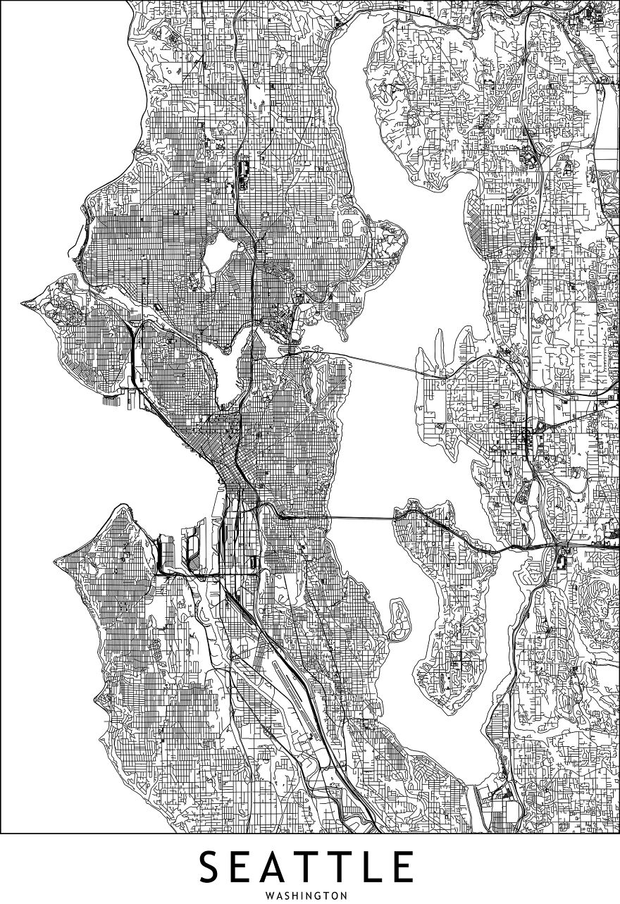 I Draw Line Maps Of World Cities Part 2