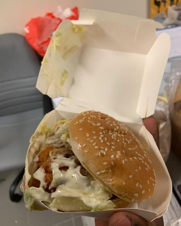This Instagram Account Features The Worst McDonald's Hamburgers