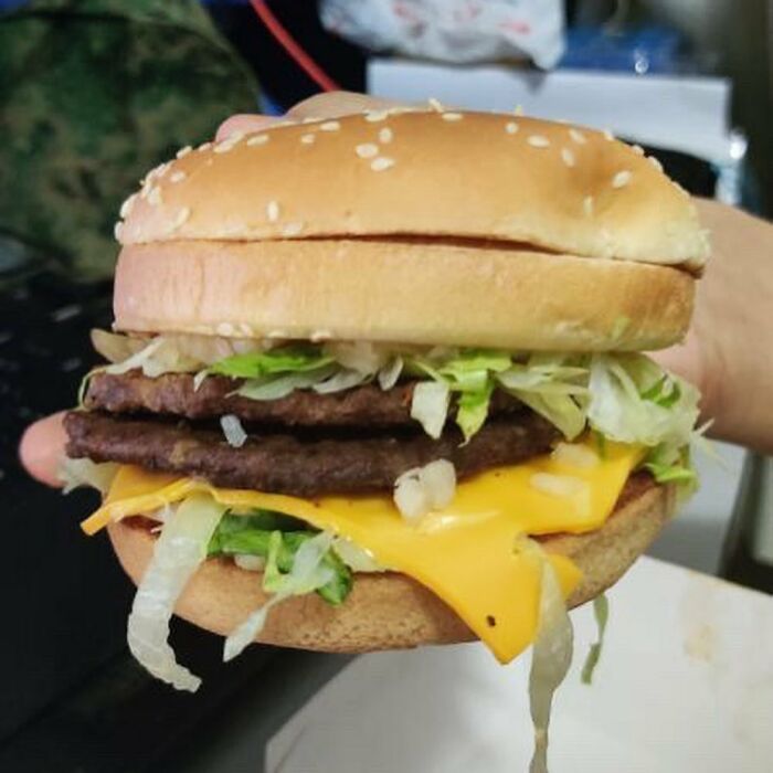 This Instagram Account Features The Worst McDonald's Hamburgers