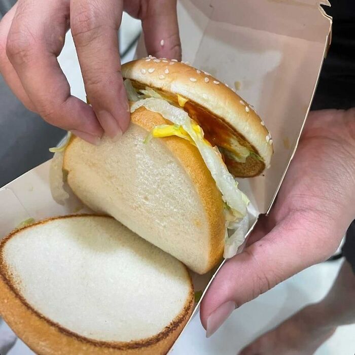 This Instagram Account Features The Worst McDonald's Hamburgers