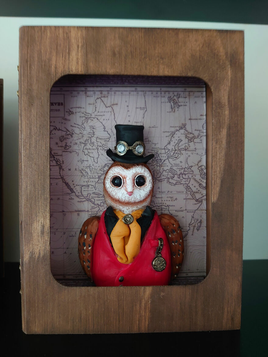 Steampunk Owl