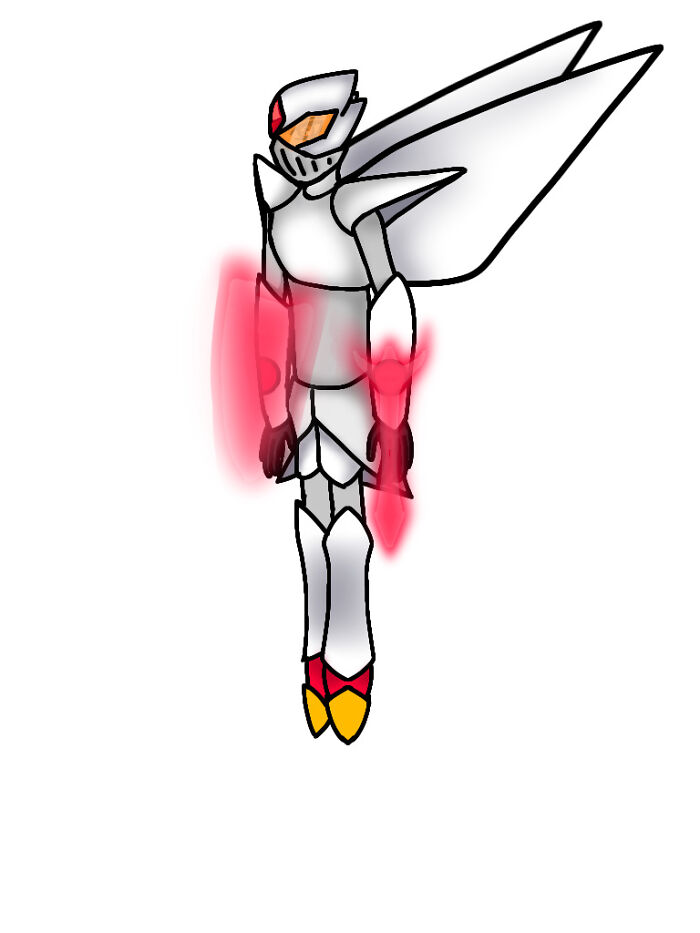 For Now I'm Going With The Name 'Fred'. He Was Recently Promoted From A Squire To A Knight. This Is His Upgraded Armour