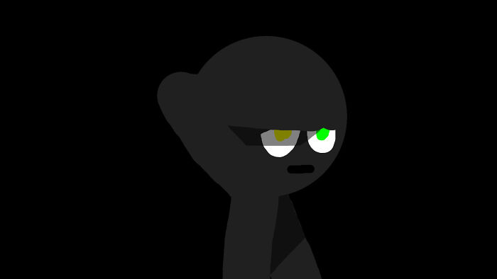 A Saluting Pic Of My Oc, Void Droid #49(Also Known As Orion, According To His Ridiculously Long Backstory). Btw He Isn't Nude That's Literally The Plating On The Droid