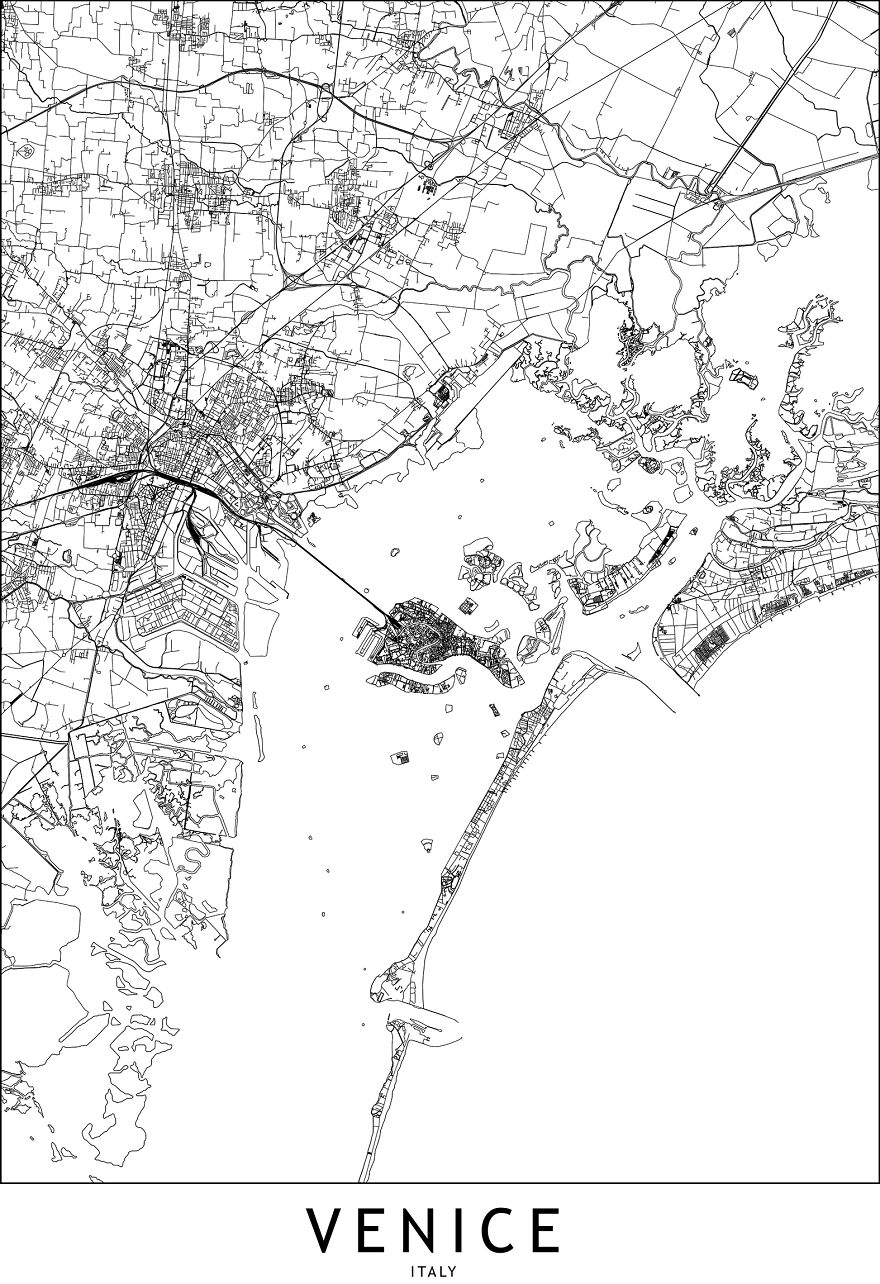 I Draw Line Maps Of World Cities Part 2
