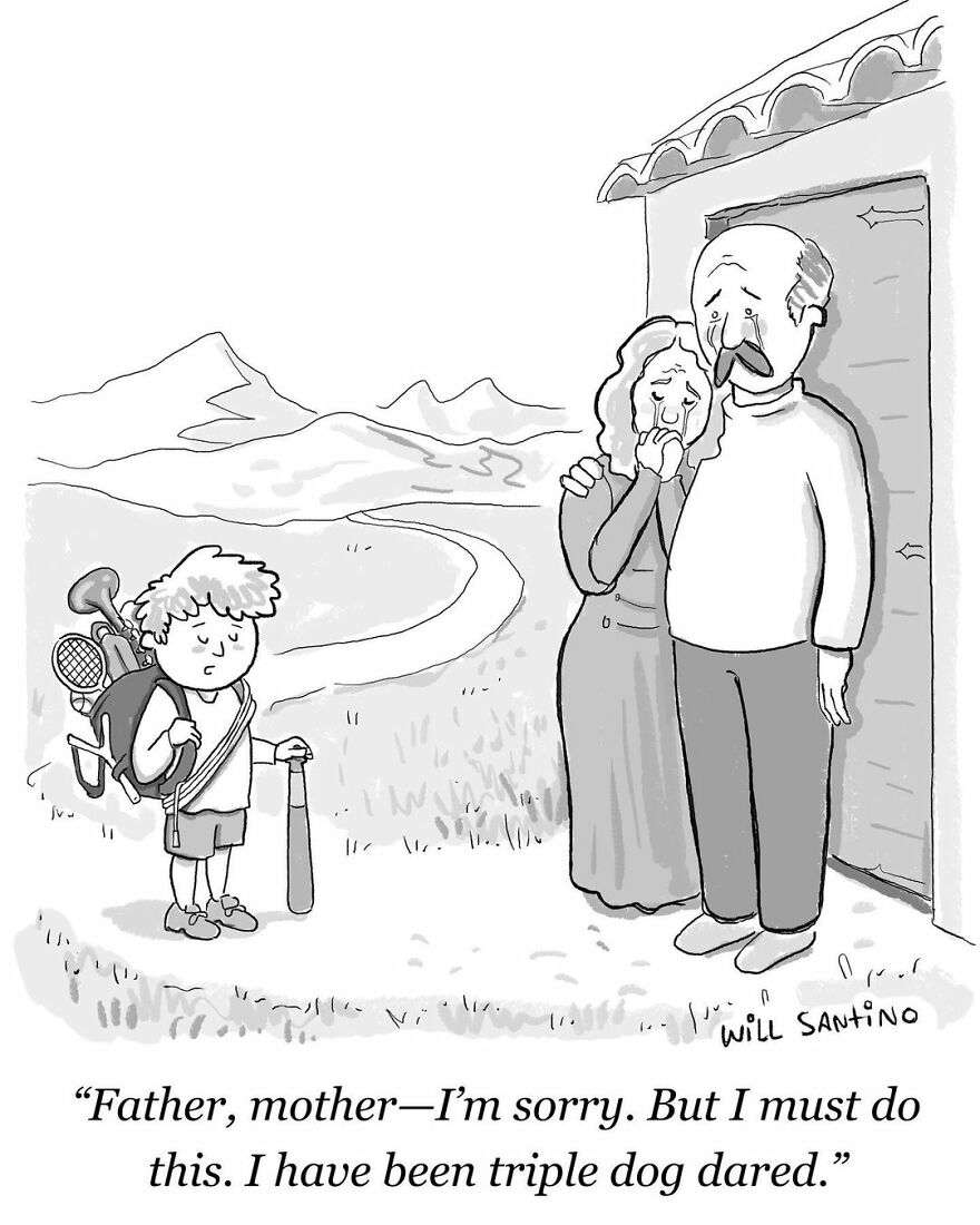 Will Santino's Creative And Funny Vision In His Comics