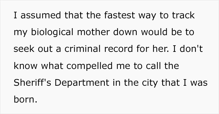 Woman Goes Looking For Her Biological Mom, Finds Out She Was Reported Missing In 1980 Instead