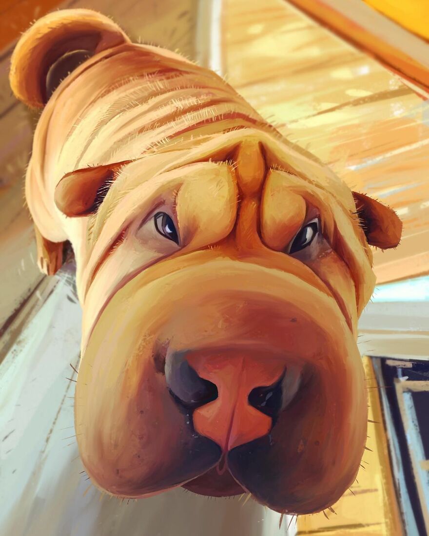 Artist Expresses The True Essence Of Dogs In Fun Caricatures (63 Pics)