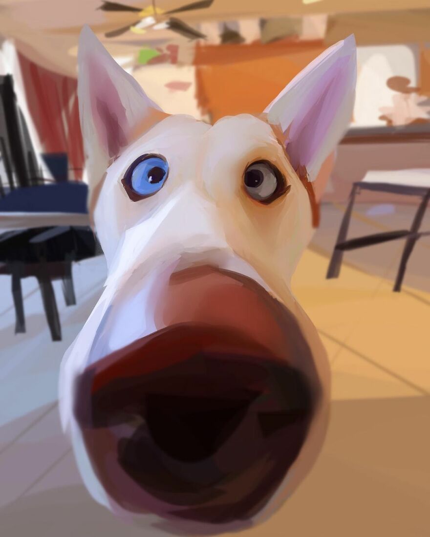 Artist Expresses The True Essence Of Dogs In Fun Caricatures (63 Pics)