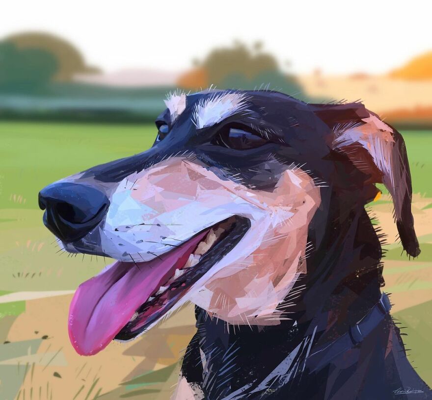 Artist Expresses The True Essence Of Dogs In Fun Caricatures (63 Pics)