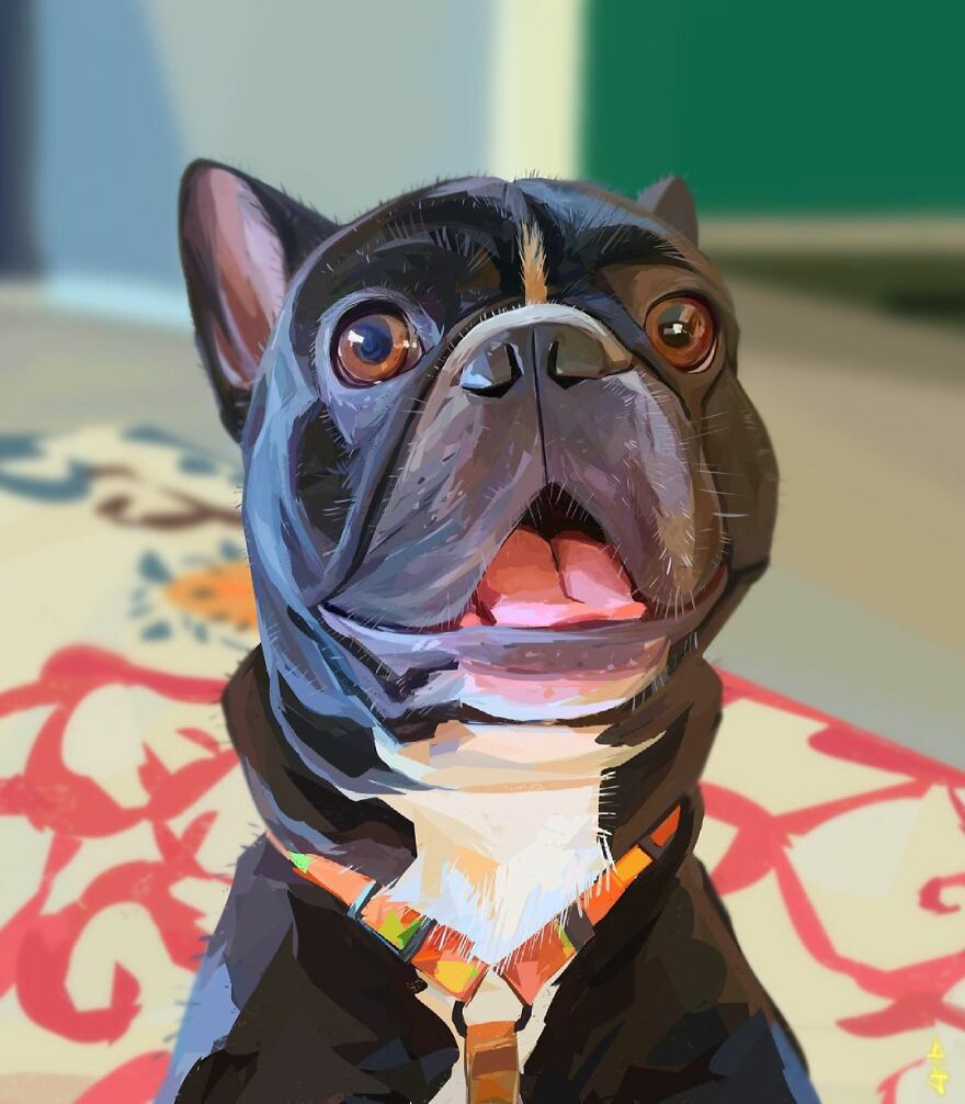 Artist Expresses The True Essence Of Dogs In Fun Caricatures (63 Pics)