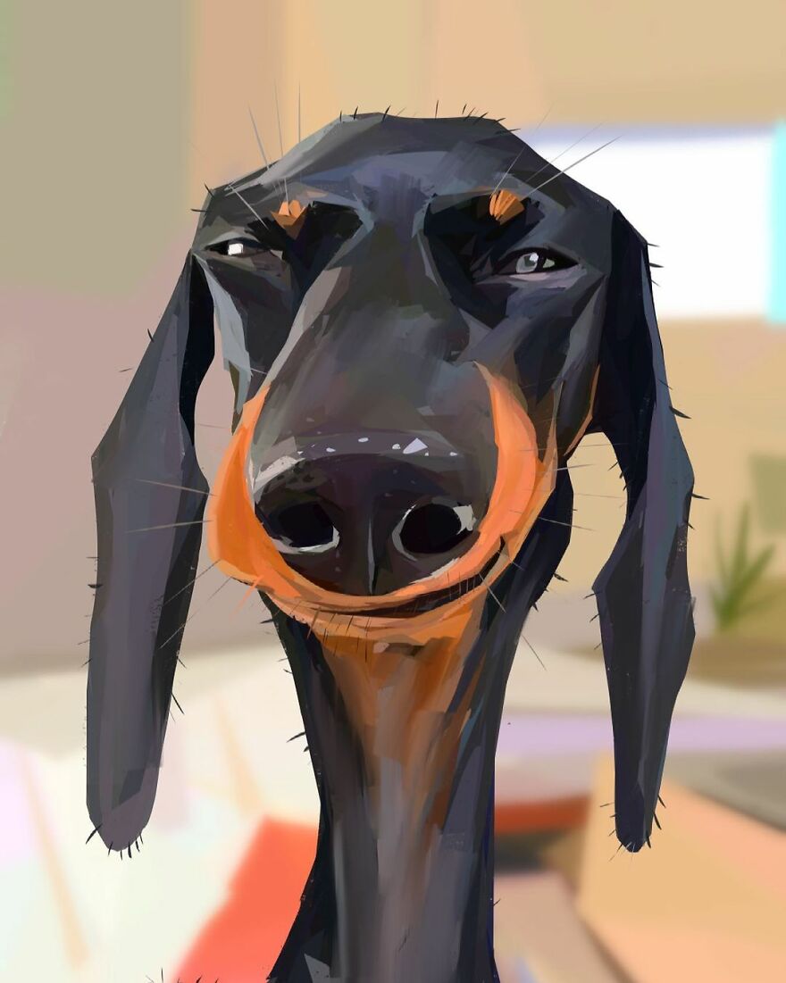 Artist Expresses The True Essence Of Dogs In Fun Caricatures (63 Pics)