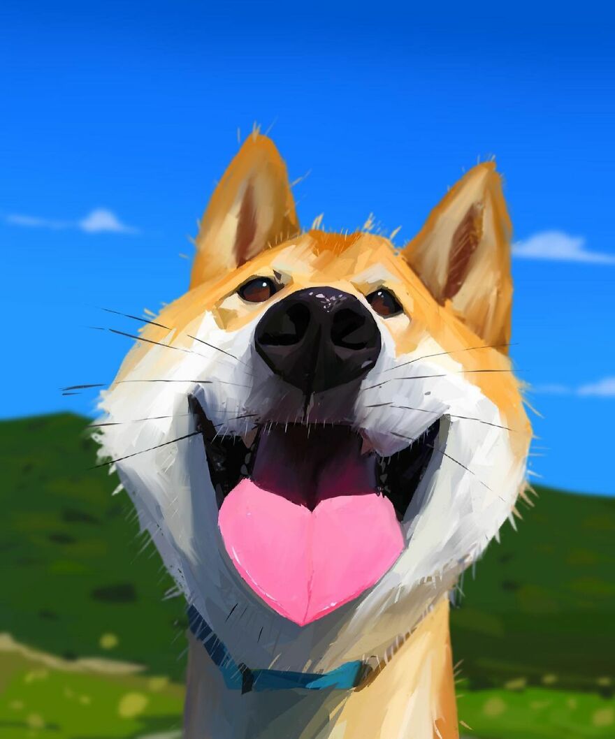 Artist Expresses The True Essence Of Dogs In Fun Caricatures (63 Pics)