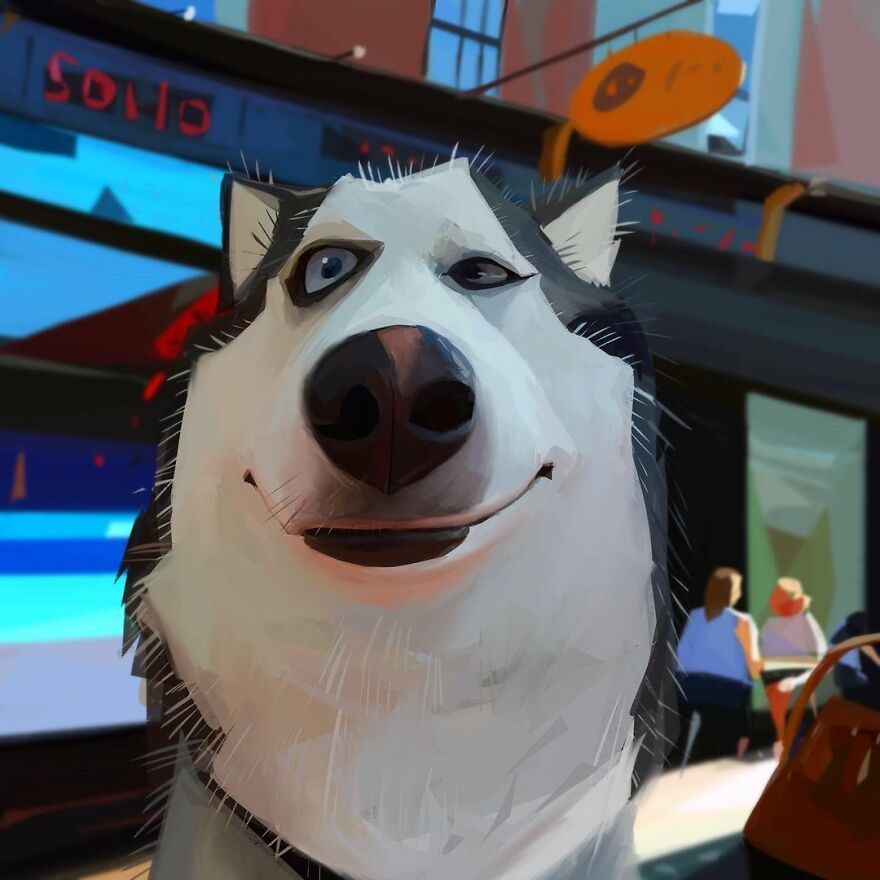 Artist Expresses The True Essence Of Dogs In Fun Caricatures (63 Pics)