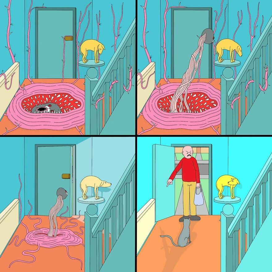 Immerse Yourself In The Surreal Universe Of Alex Gamsu Jenkins (New Comics)