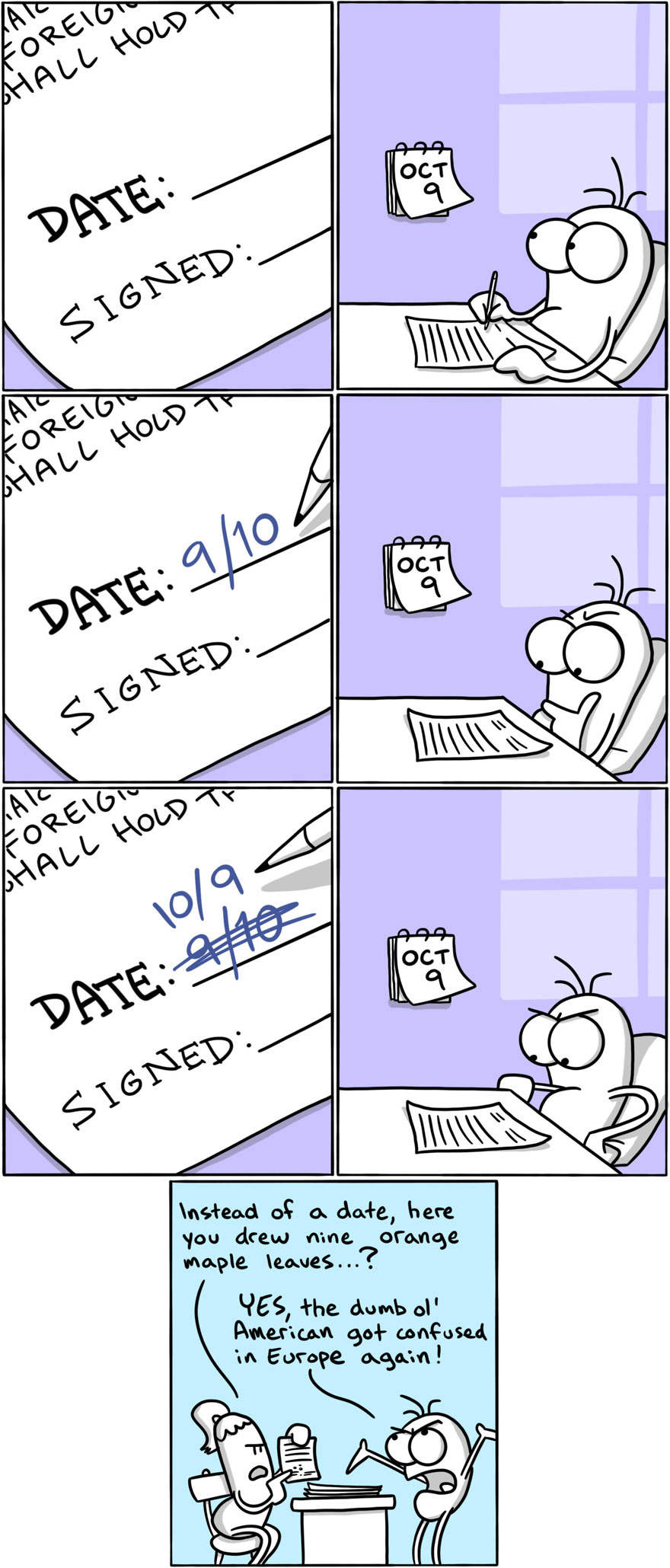 Artist Hilariously Illustrates The Differences Between Different Countries And Languages (New Pics)