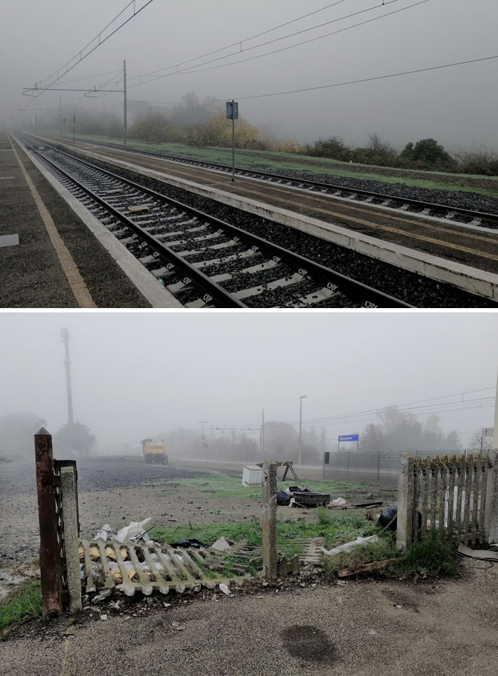 Got Off The Train At The Wrong Station. Now I'm In The Middle Of Nowhere Without Food, It's Raining, It's Cold, I'm Hungry And Next Train Is In 7 Hours