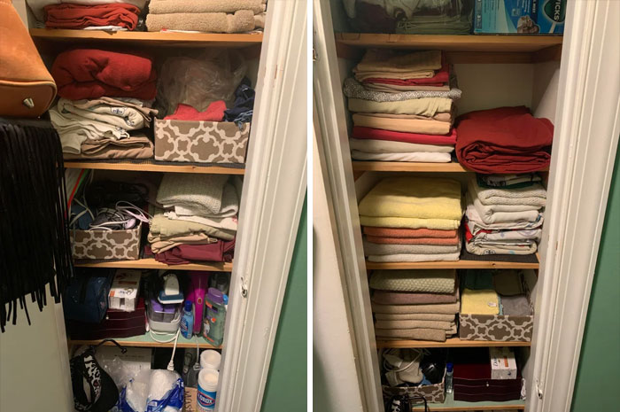 After Yesterday’s Closet Inspiration, I Decided To Tackle My Own Mess