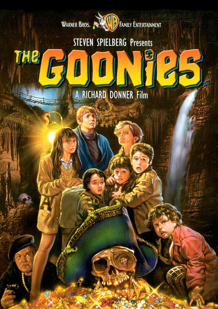 Poster of The Goonies movie 