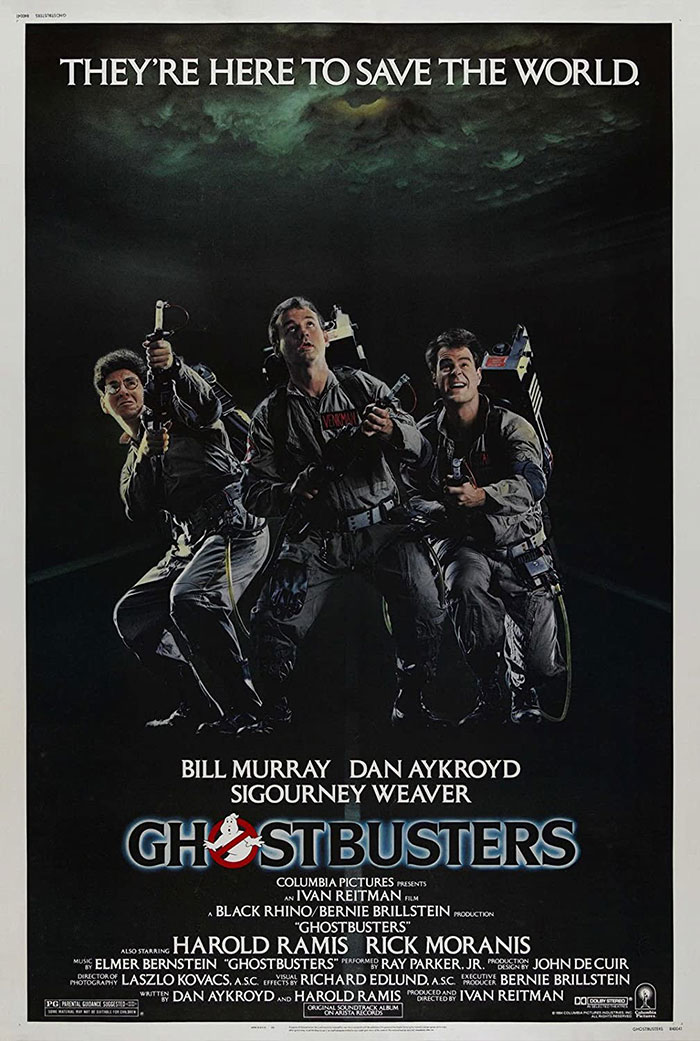 Poster of Ghostbusters movie 