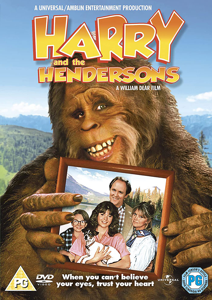 Poster of Harry And The Hendersons movie 