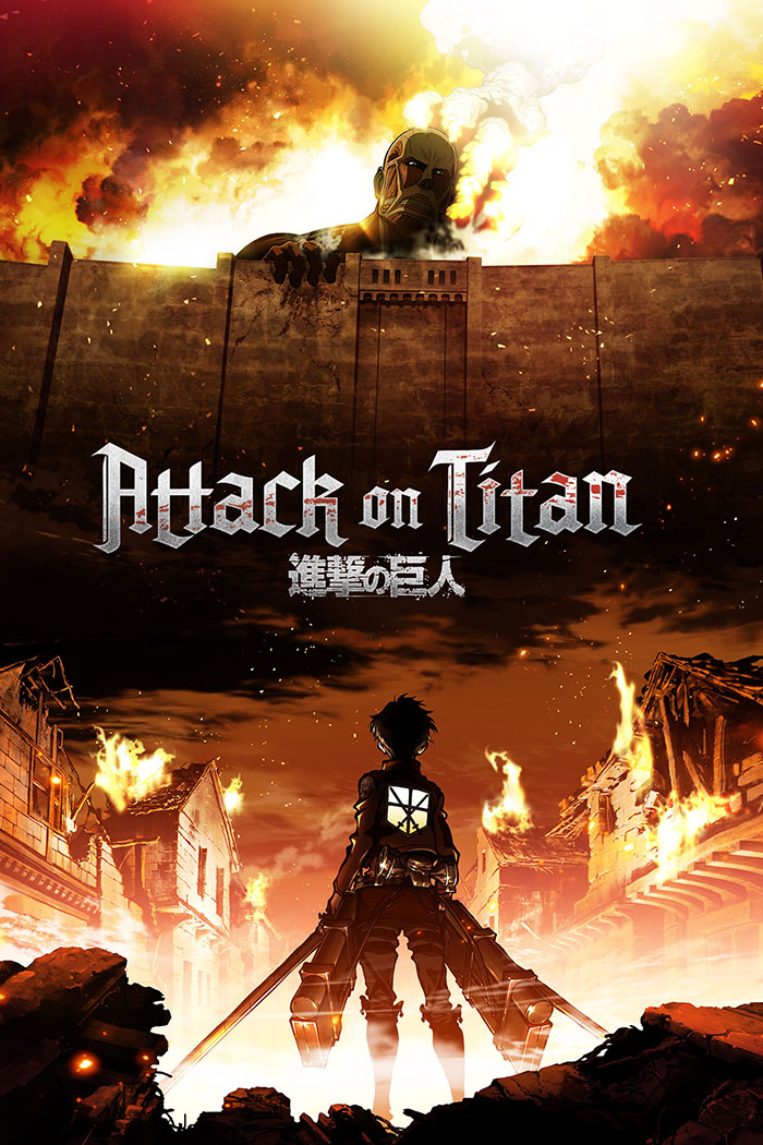 Poster of Attack On Titan anime series 