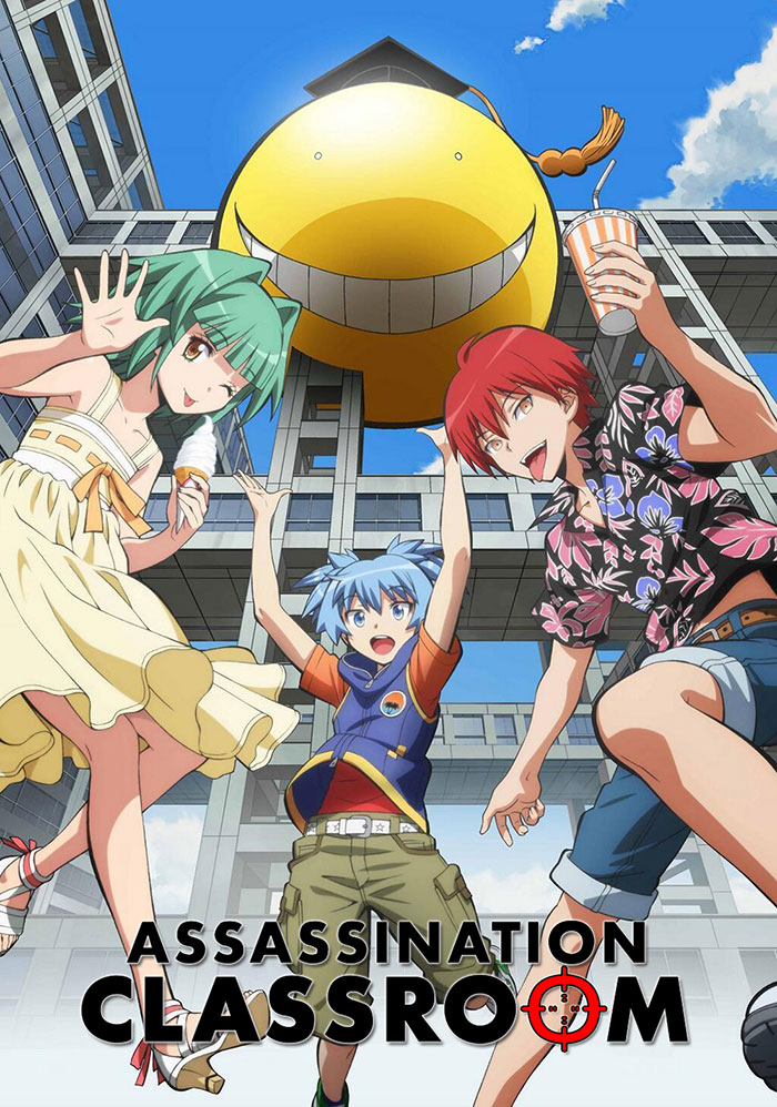 Poster of Assassination Classroom anime series 