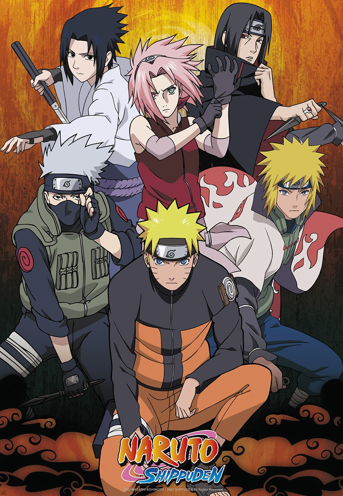 Poster of Naruto: Shippuden anime series 