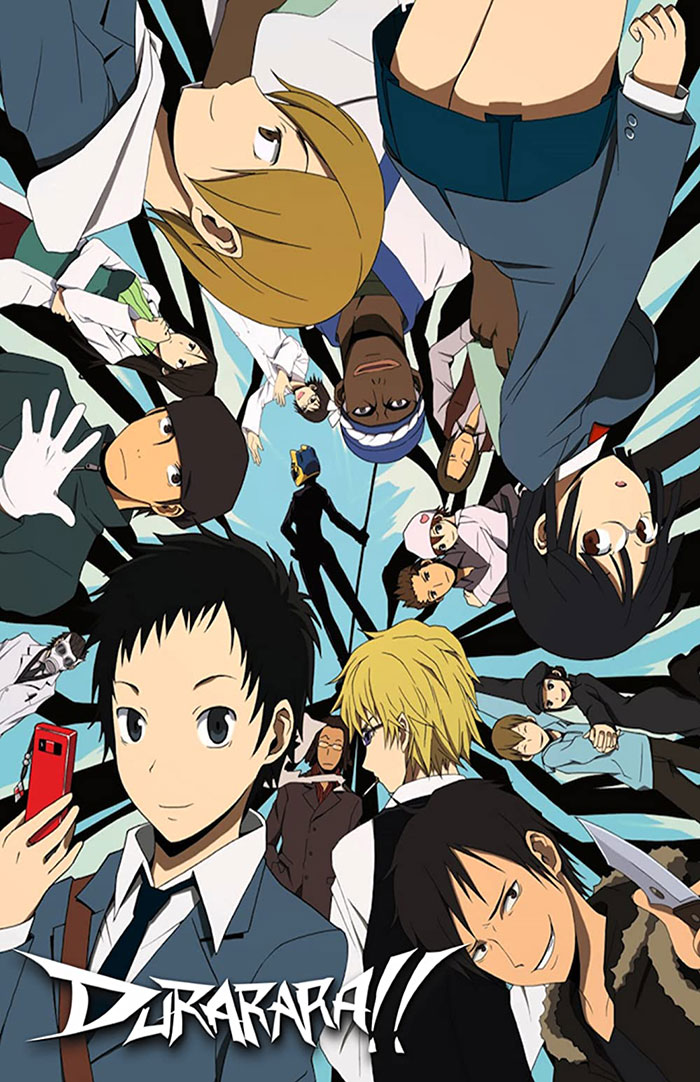 Poster of Durarara!! anime series 