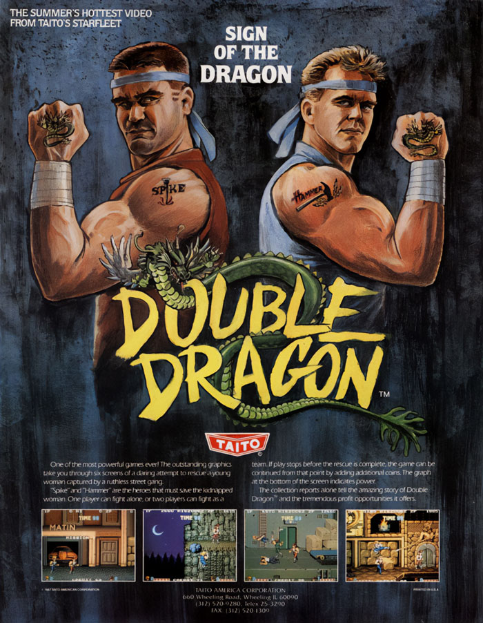 Poster for "Double Dragon"