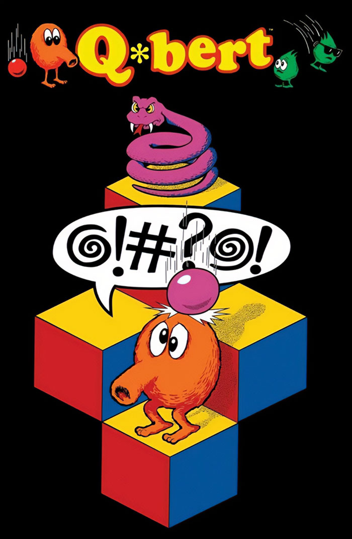 Poster for "Q*bert"