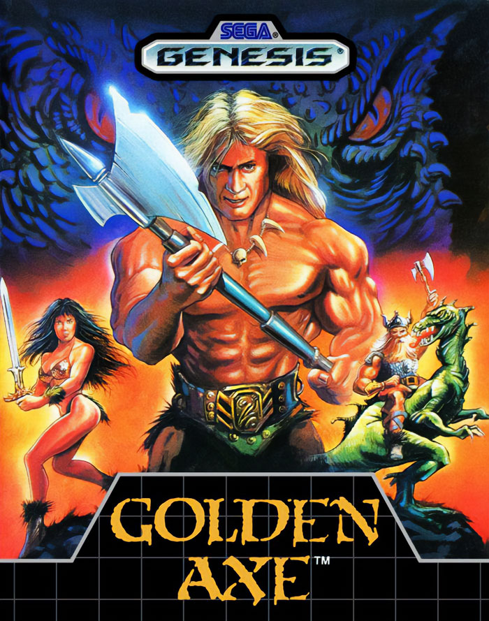 Poster for "Golden Axe"