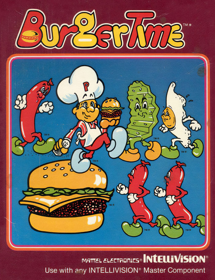 Poster for "Burgertime"