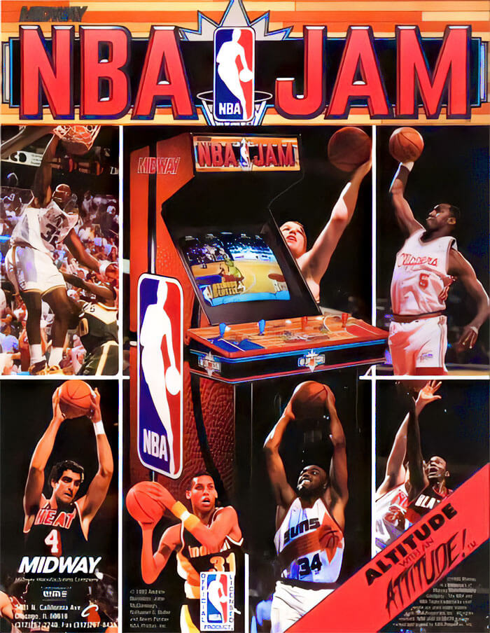 Poster for "NBA Jam"