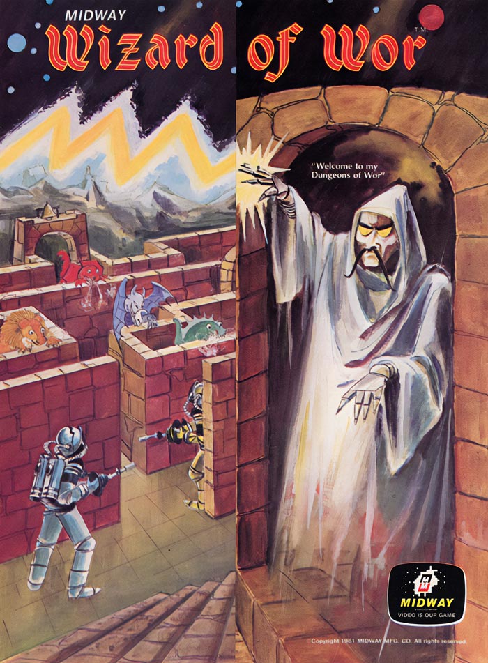 Poster for "Wizard Of Wor"