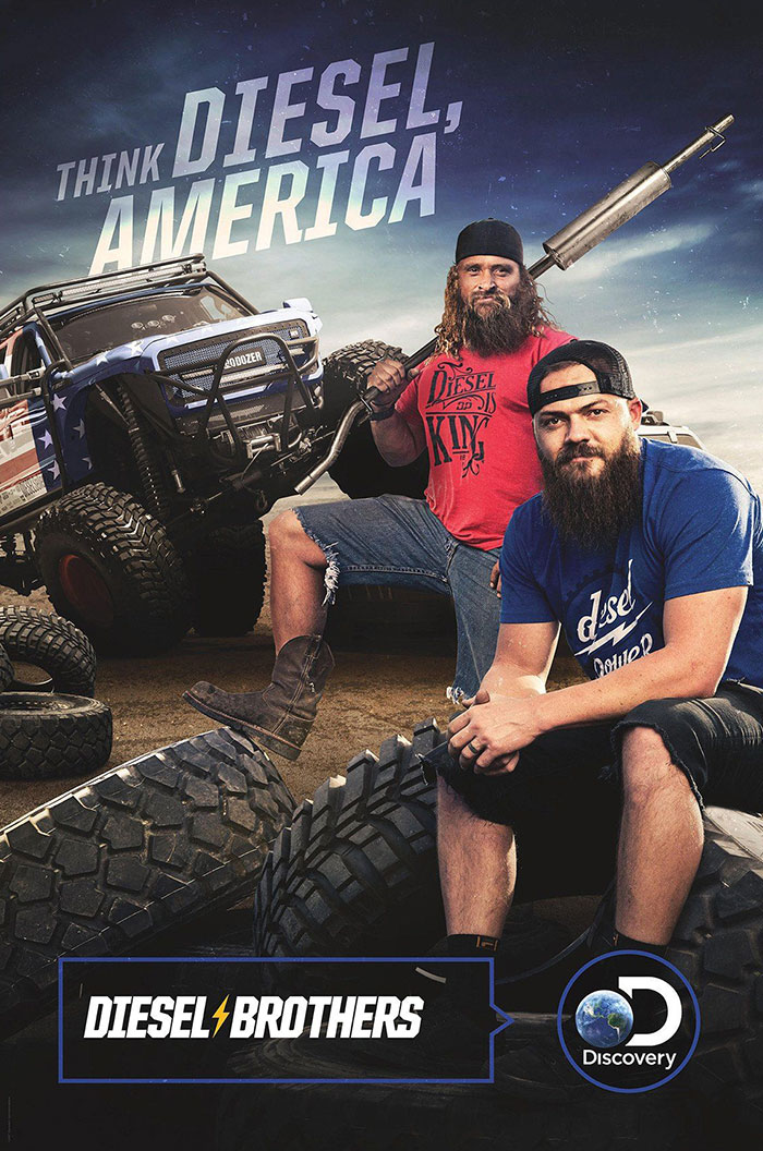 Poster of Diesel Brothers tv show 