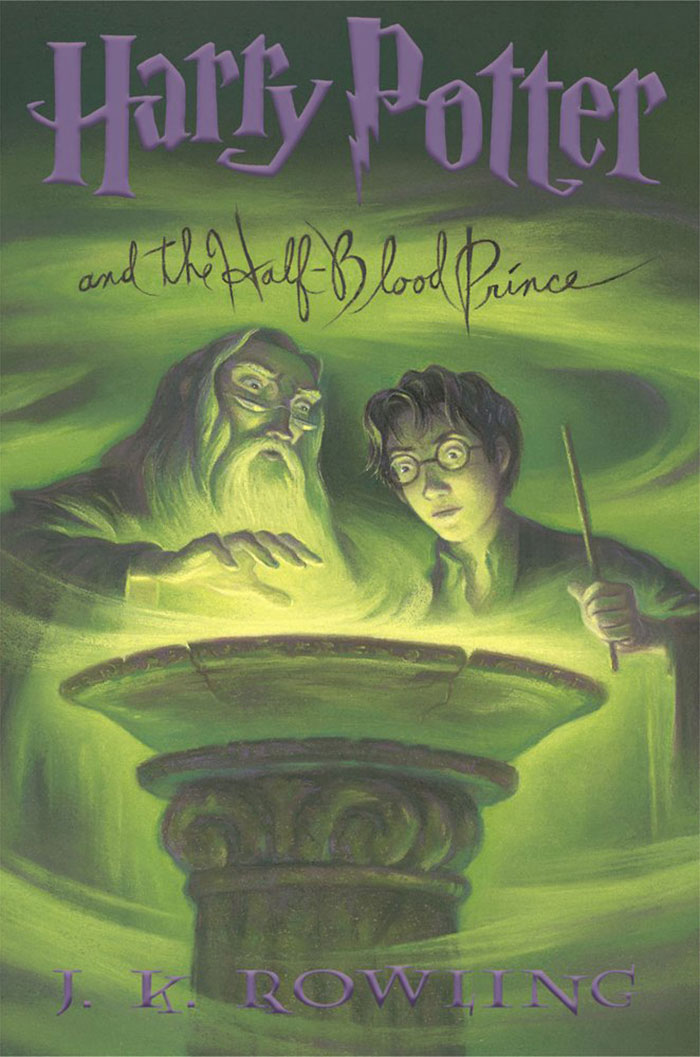 Harry Potter And The Half-Blood Prince book cover 