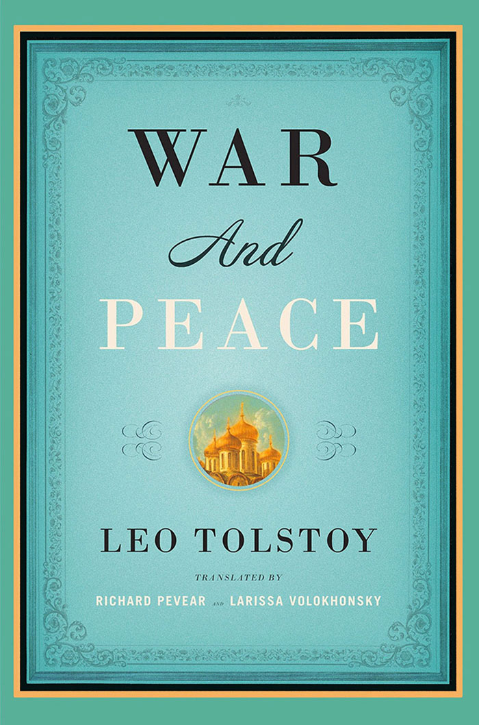 War And Peace book cover 