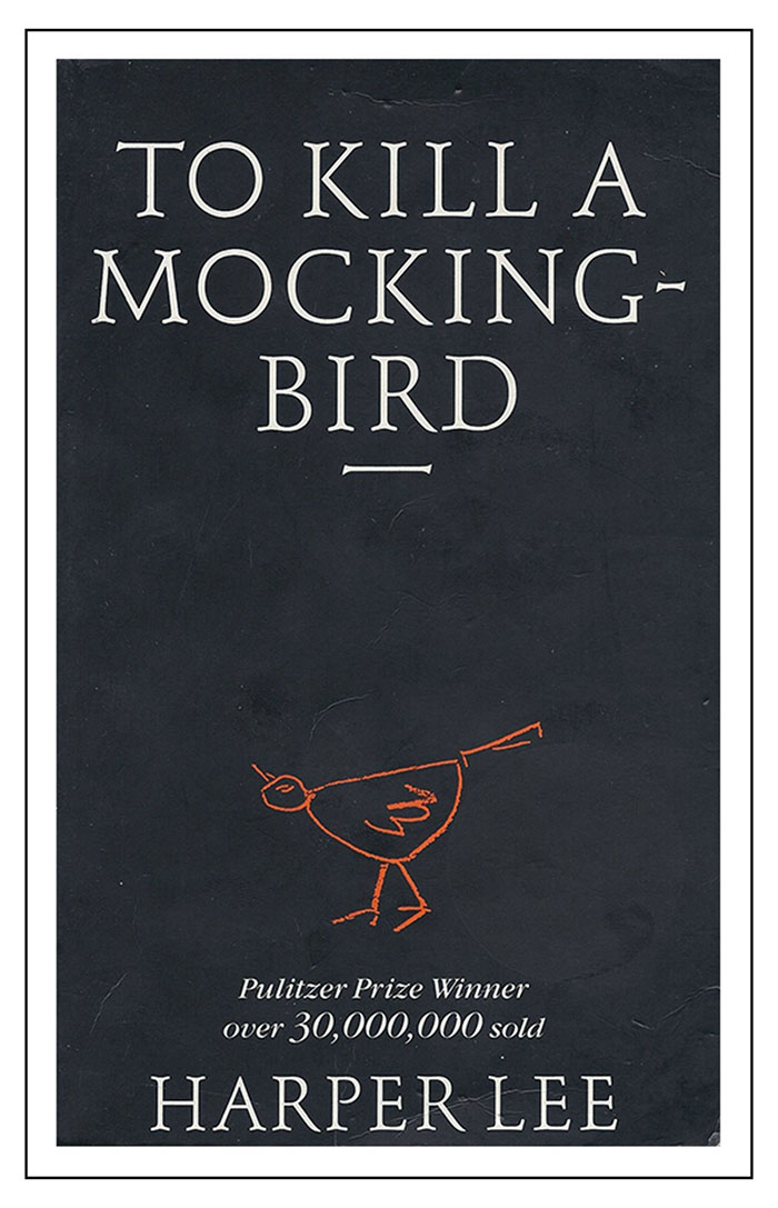 To K**l A Mockingbird book cover 