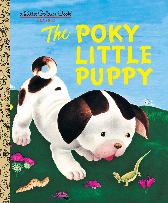 The Poky Little Puppy book cover 