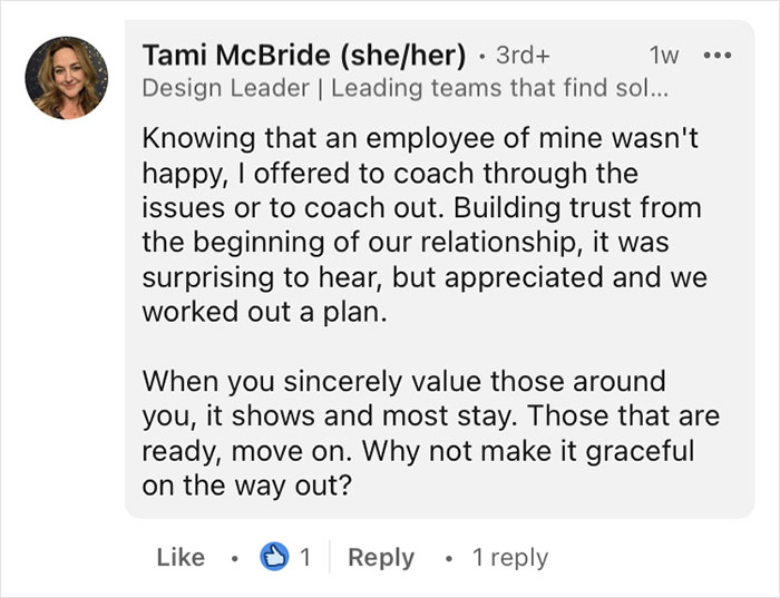 Boss Learns An Employee Is Looking For A New Job, Calls The Company To Give His Recommendation, Divides The Internet