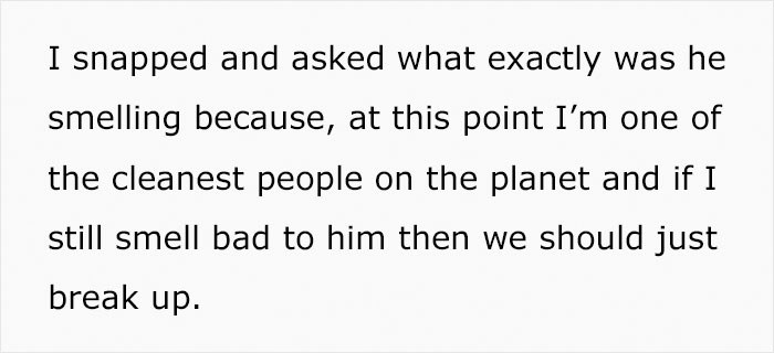 Guy Keeps Telling His Girlfriend That She Smells Bad, Turns Out His Dad Taught Him This "Secret Technique" Guy Keeps Telling His Girlfriend That She Smells Bad, Turns Out His Dad Taught Him This "Secret Technique"