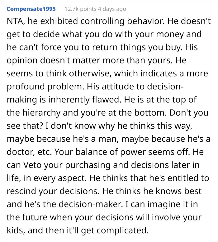 &ldquo;Only Smart Brides Save Money&rdquo;: Fianc&eacute; Loses It After Finding Out His Wife-To-Be Spent $400 Of Her Own Money On A Wedding Dress