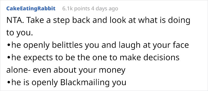 &ldquo;Only Smart Brides Save Money&rdquo;: Fianc&eacute; Loses It After Finding Out His Wife-To-Be Spent $400 Of Her Own Money On A Wedding Dress
