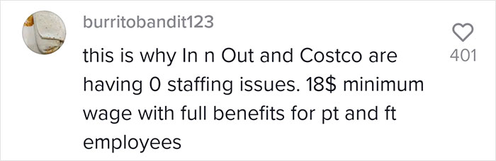 This Fast-Food Restaurant Reignites Hiring Debate After This Woman Reveals That They Pay Their Workers $20 Per Hour