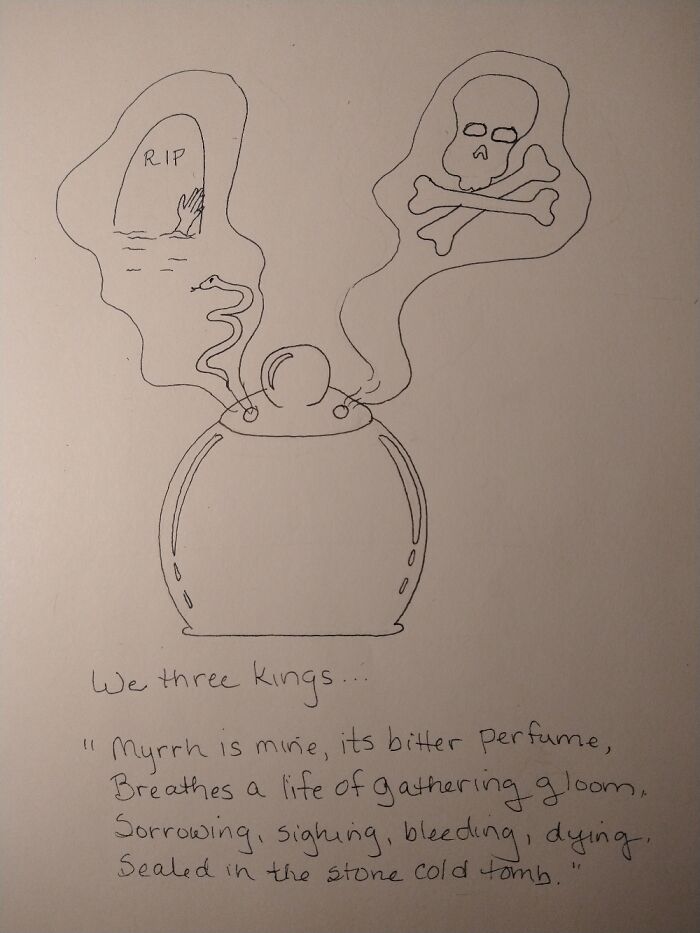 Yeah, No Thanks Keep The Myrrh.