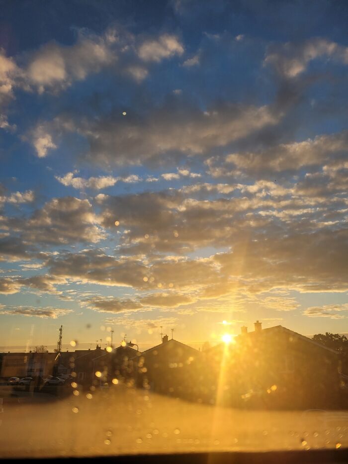 Sunrise From My Bedroom Window