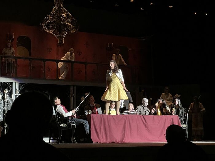 This Is Me As Alice In The Addams Family. My First Lead Role!